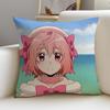 Recovery of an MMO JunkieS Cushion Cover Breathable and skinfriendly linen pillowcase square removable and washable cushion