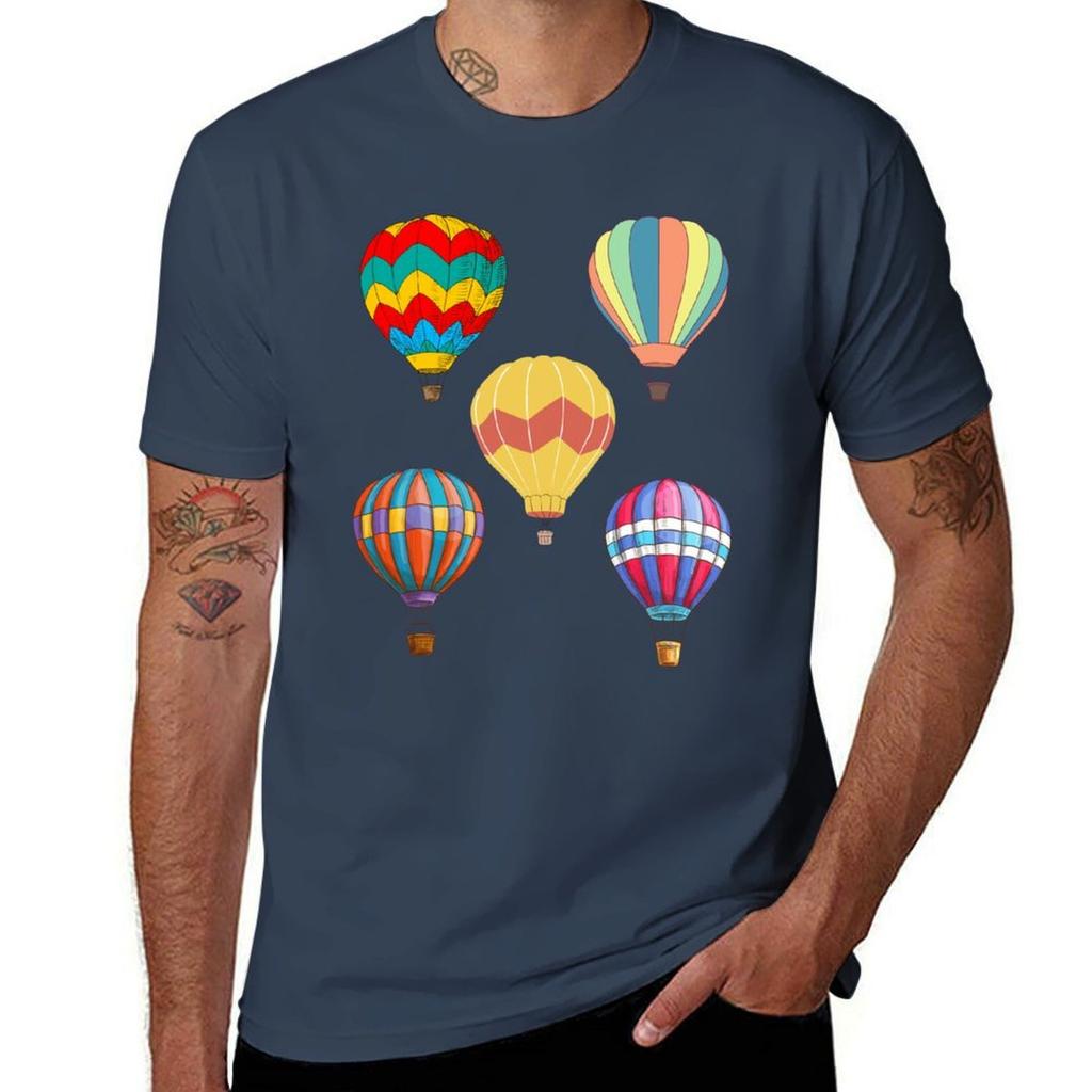 Hot Air BalloonBack to school gifts TShirt Modern Style Print TShirt