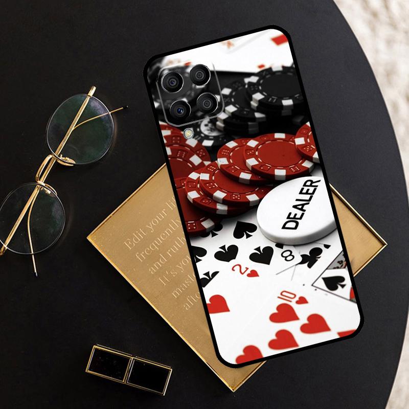 Dices Poker Casino For Samsung Galaxy M15 M35 M55 M12 M13 M14 M34 M54 M33 M53 M21 M31 M11 M32 M52 M06 M16 Case