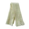 Women's Slouchy Leg Warmers with Side Split Buttons Solid Color Ribbed Knitted Leg Covers Footless Knee Length Socks