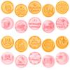 10 Pcs Mooncake Molds Different Patterns Clear Texture Heat Resisting Non-stick Easy Demoulding Cooking Star And Moon