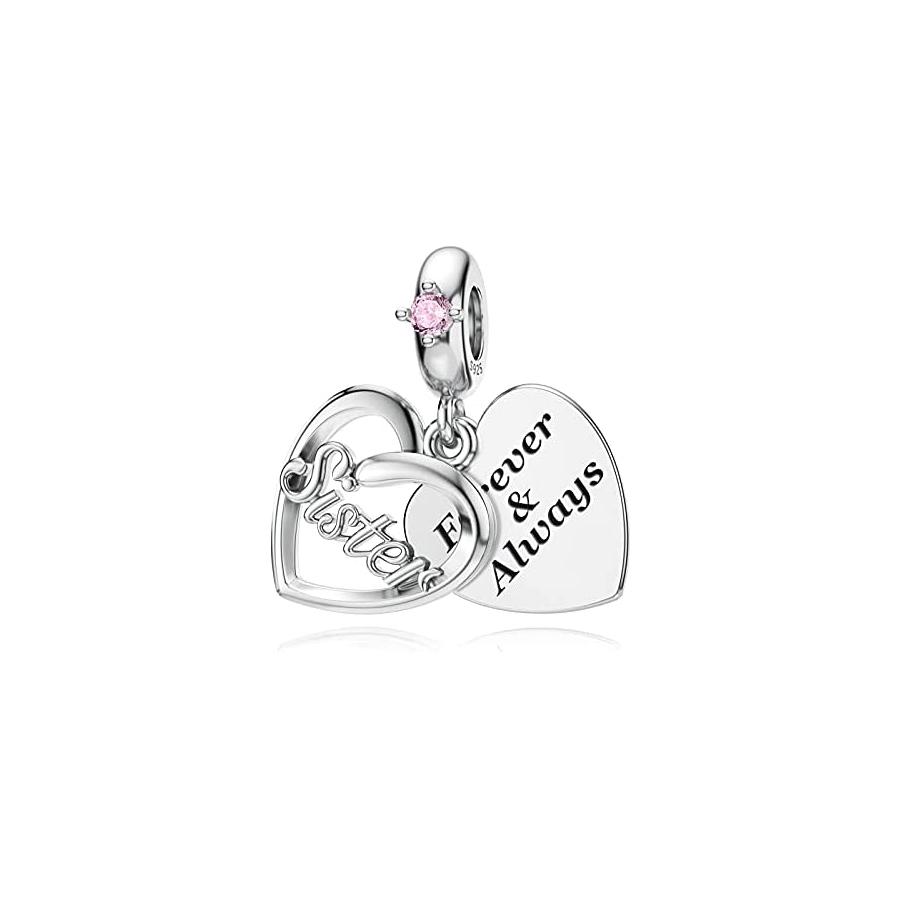 Nouveau Charm en Cuivre Compatible Avec les Bracelets Authentiques Accessoires Bijoux Femme Collection Membre de la Famille Grand-mère Sœur Épouse