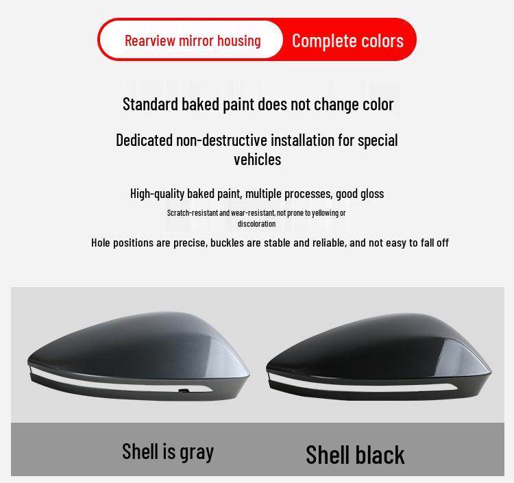 Volkswagen ID7 VIZZION Rearview Mirror Housing and Turn Signal Lens