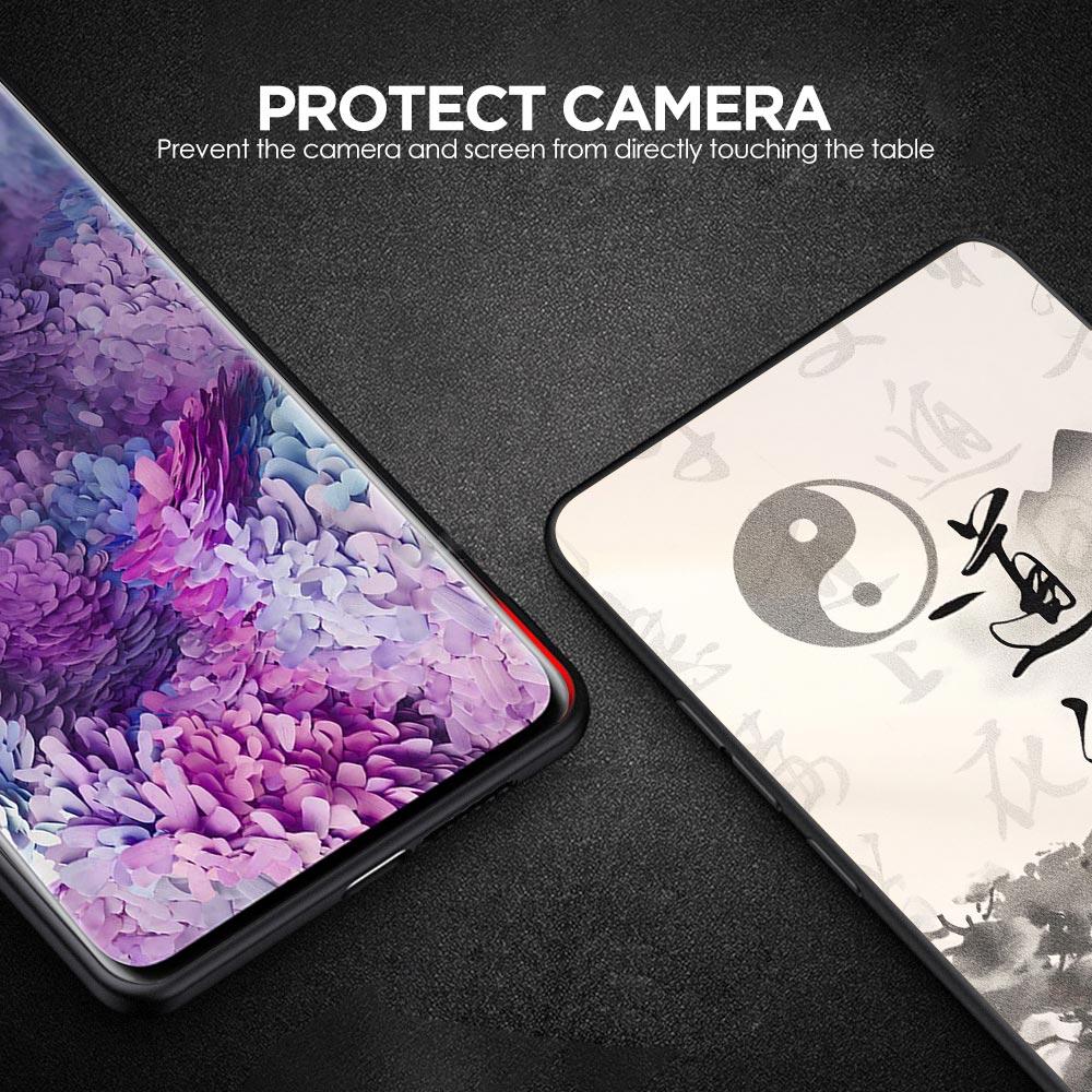 Chinese Words Catchphrase Free Trend Phone Case for Samsung Galaxy A55 A35 A17 A07 A15 A13 A25 A72 A73 A32 A52 A52S A41 Soft TPU