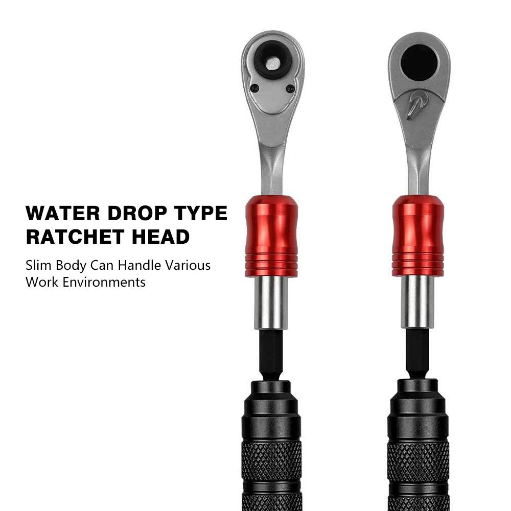 Bike Repair Tool Kit with Ratchet Wrenches Compact Lightweight Multi Functional Ideal for Bike Maintenance and Repairs