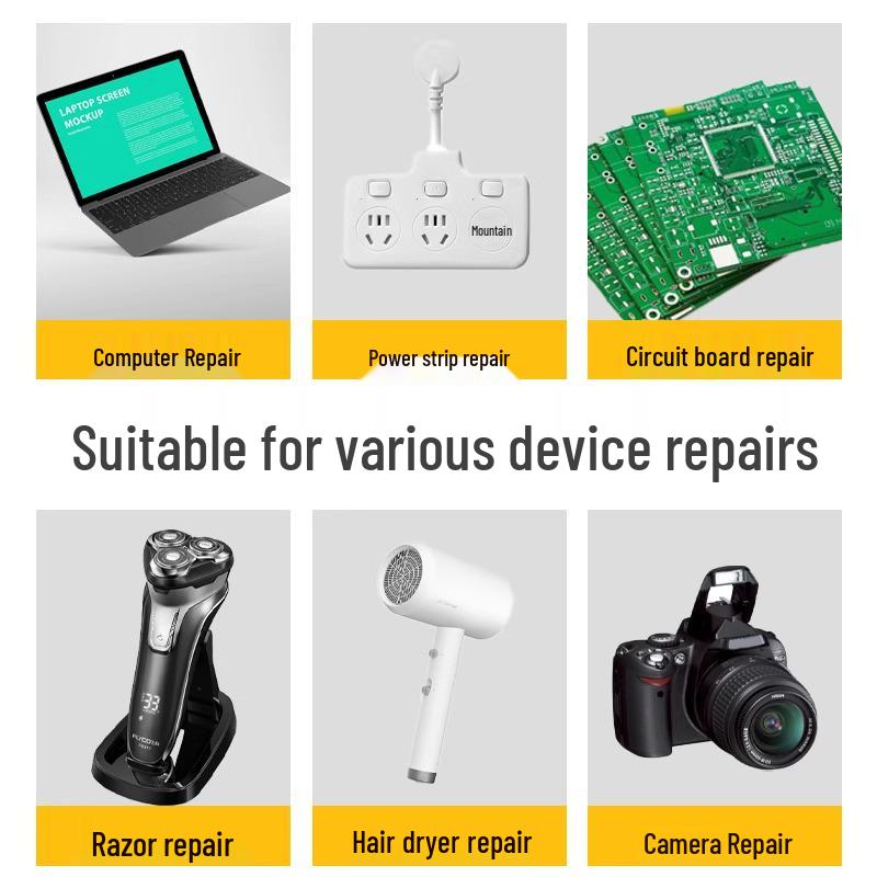 Multi-Functional Screwdriver Set with Triangle, Plum Blossom, U-Shaped, and Cross Heads for Household Use