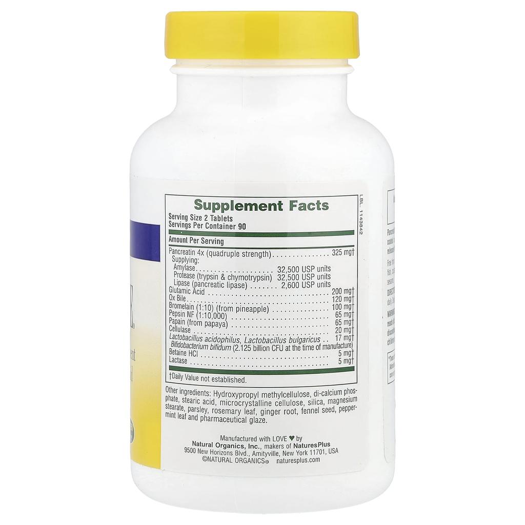 Maximum Strength Ultra-Zyme, 180 Tabletter