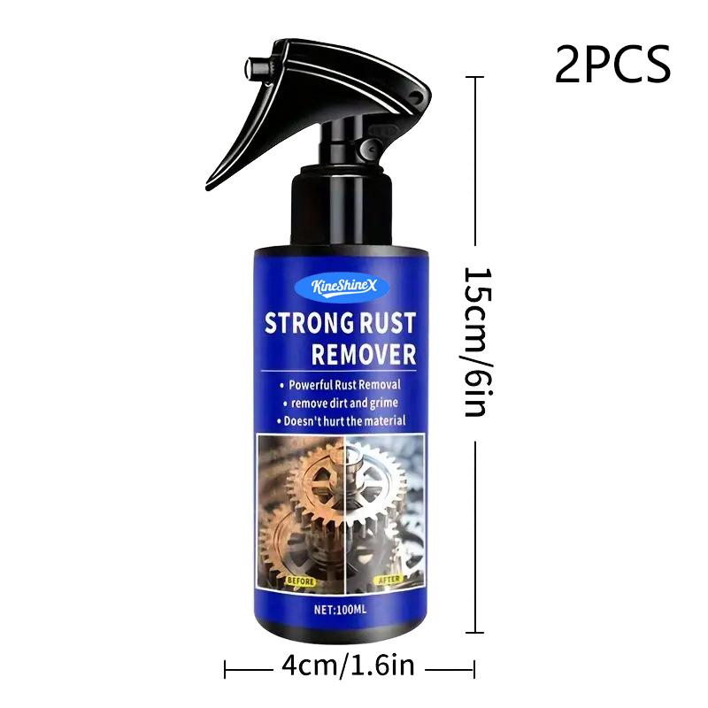 Car Rust Remover Clean Metal Iron Prowder Quickly Auto Exhaust Pipe Rust Derusting Spray Stain Removal Agent Car Wheel Hub Care