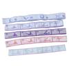 8-Section Elastic Yoga Stretching Belt Dance Band Yoga Resistance Bands Home Pilates Exercise Pull Strap Belt Fitness Sport