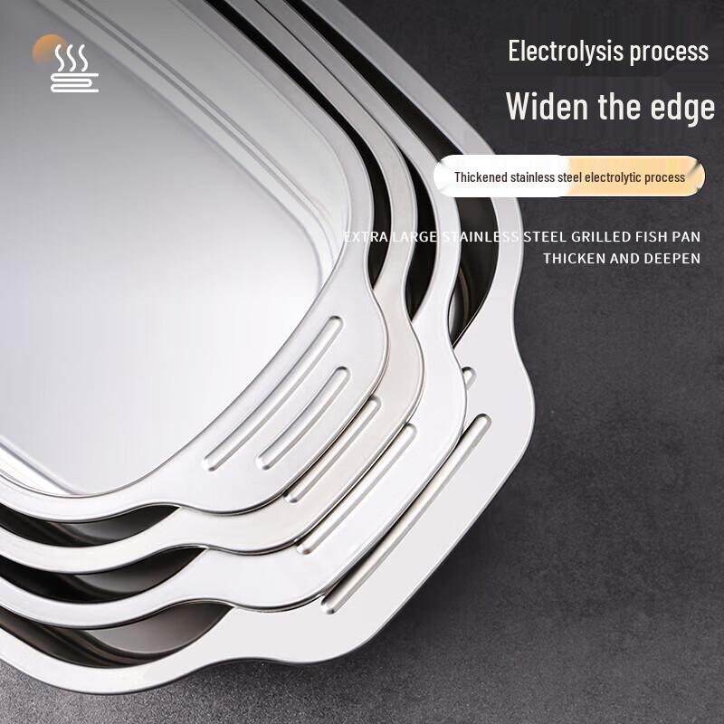 Baijie Stainless Steel Deep Square Roasting Tray