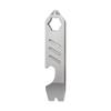 TC4 Titanium Crowbars Alloy Multi Functional Mini Edc Keychain for Outdoor Survival Portable Bottle Opener Pry Batch Head Hole