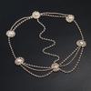 Fashion Bridal Rhinestone Hair Chain Head Jewelry For Women Multilayer Crystal Tassel Hair Jewelry Headbands Wedding Accessories