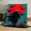 1PC Samurai Warrior Cosplay Costume Blanket Soft Comfortable All Seasons Perfect Sofa Office Travel Home Gift Idea