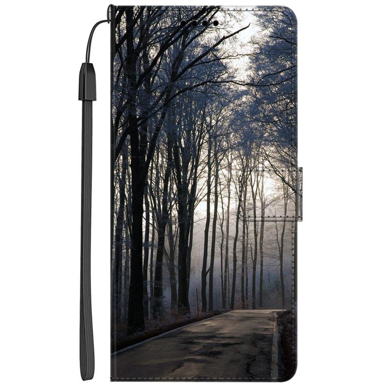Flip Leather Case For Samsung S24 Ultra 5G Cover Book Wallet Seascape Coque for Samsung Galaxy S23 S22 S21 S20 Ultra S24Ultra