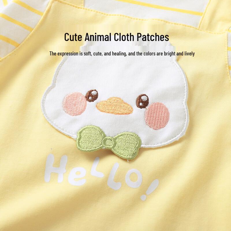Youqi Infant Summer Breathable Cotton Romper