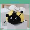 Cute And Soft Pp Cotton Stuffed Ladybug Keychain Ideal For Couples And Kids