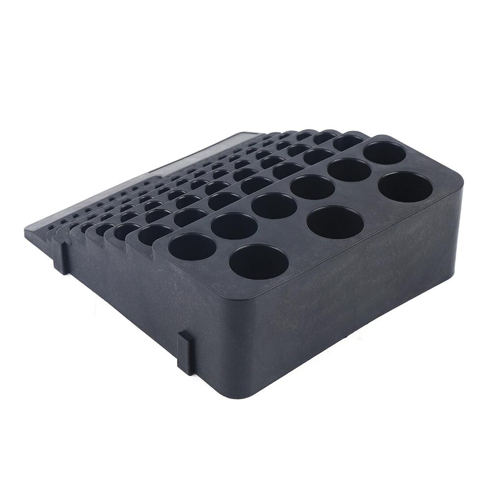 84 Hole Tool Storage Box Milling Cutter Polypropylene Milling Cutter Storage Box CNC Accessories Placement Rack Organizer