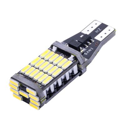 Feu de recul T15-4014-45smd, haute luminosité, décodage, clignotant, feu stop 12 V pour voitures