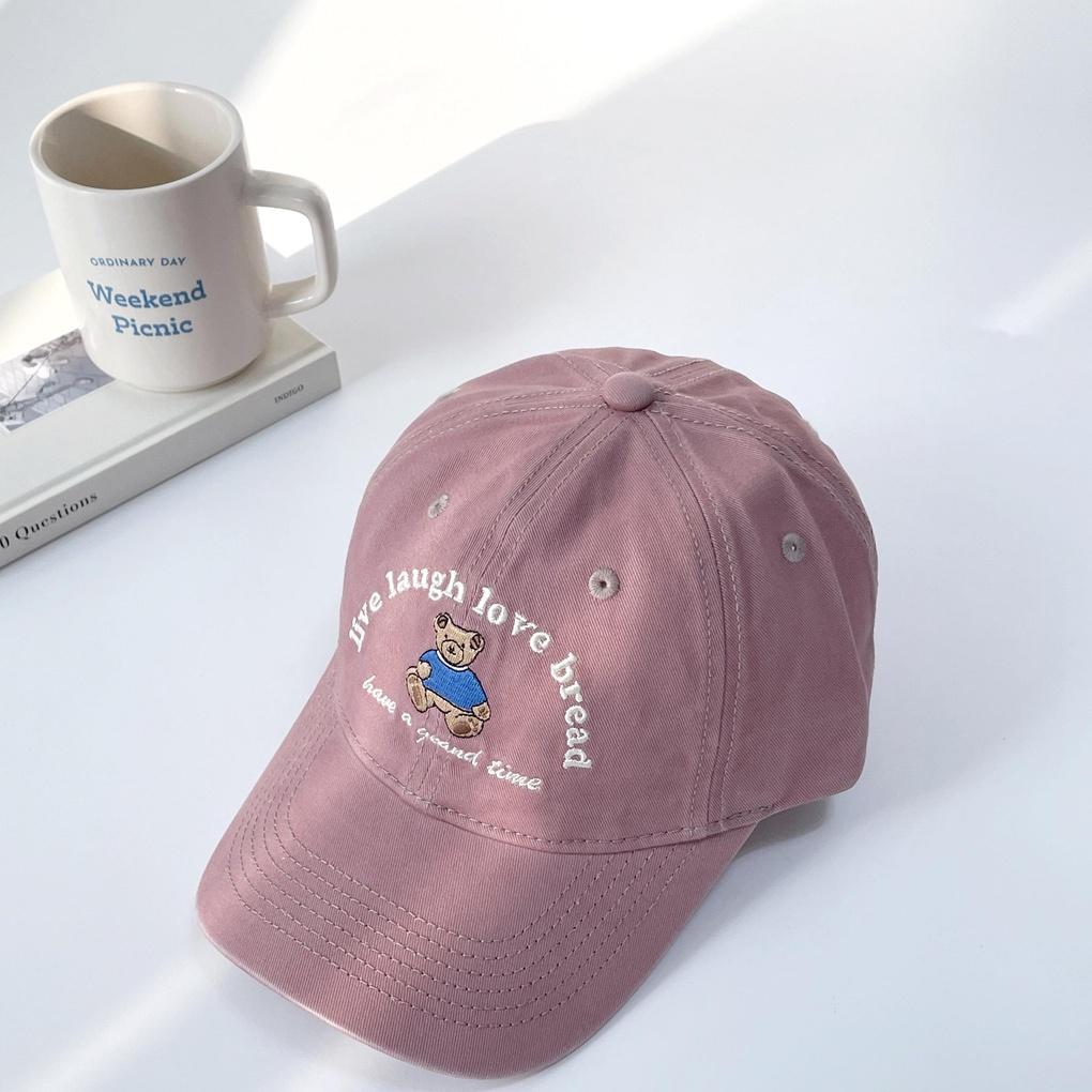 Women's Daily Hat Boonie Casual Bear Ball Cap