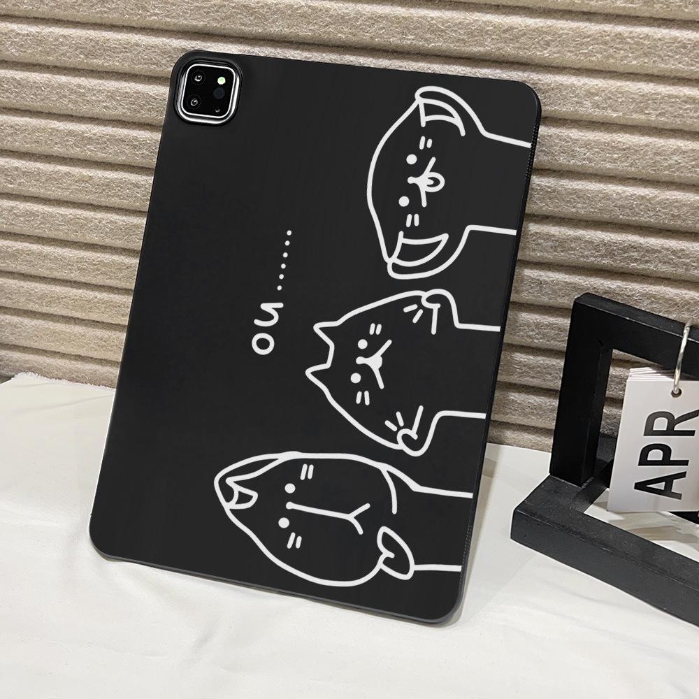 Funny cat for Apple iPad 10.5 inch protective case Xiaomi Pad 6 soft case Samsung Tab S7 light and thin