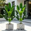 115cm Artificial Banana Bird of Paradise Tree for Indoor/Outdoor Decoration