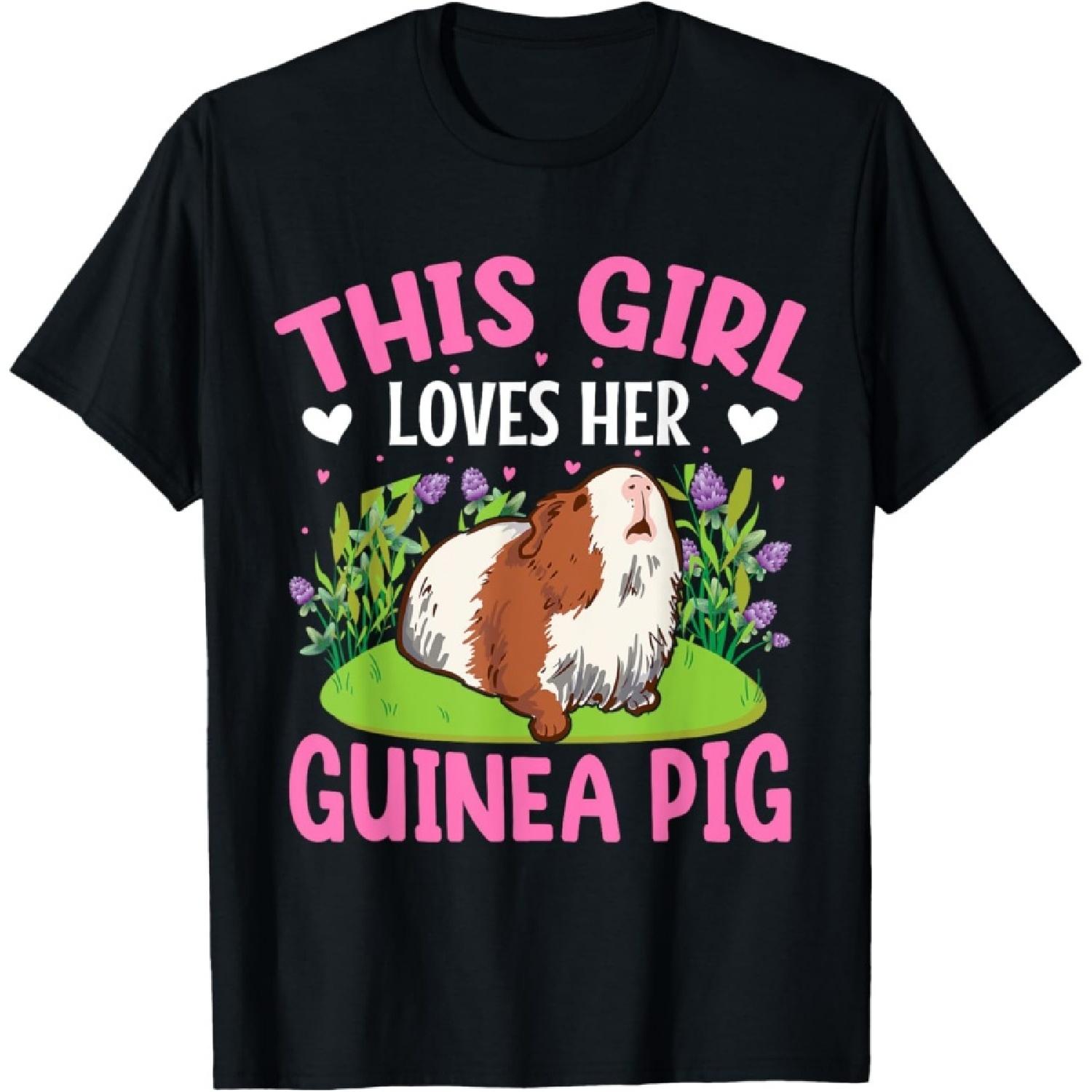 This Girl Loves Her Guinea Pig T-Shirt S