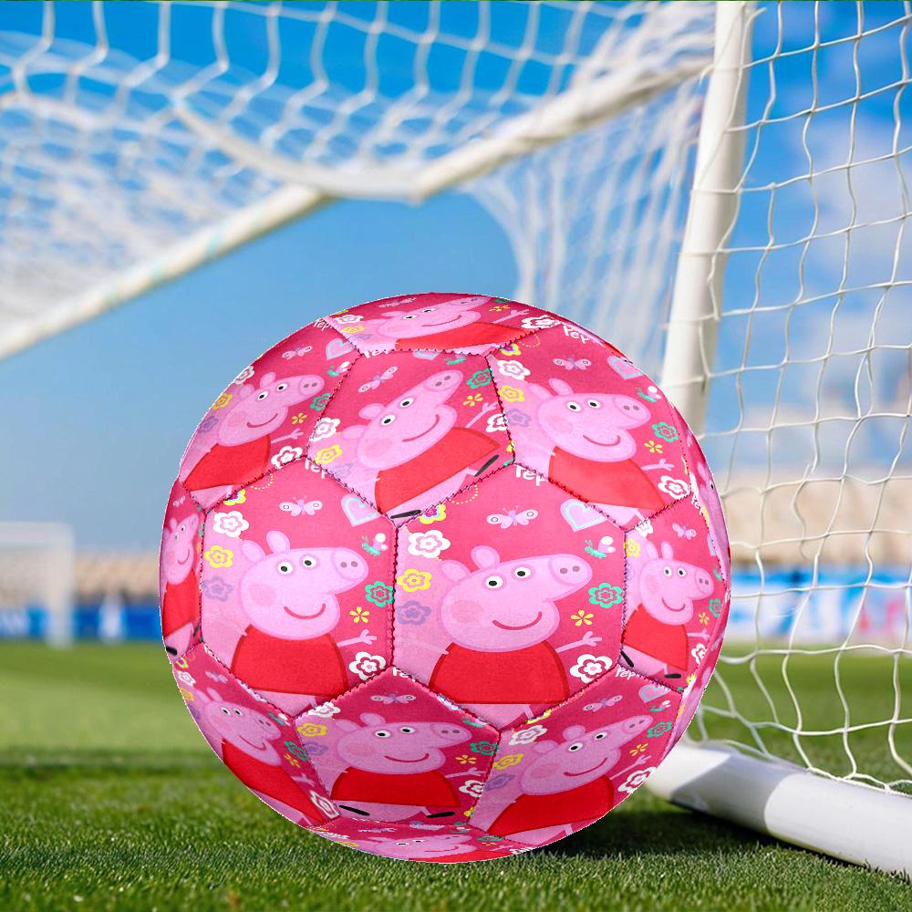Dance Party With Peppa Size 5 Soccer Ball, Suitable for Training and Matches, High-Elasticity, Wear-Resistant Material Gift for Fan