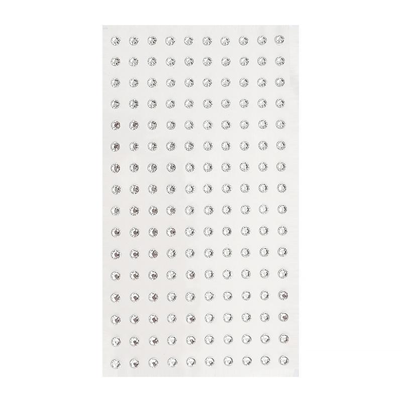 Strass-Packung gemischte Formen weiße Acryl-Edelsteine Sterne hohle Sterne Perlen für Basteln DIY Kostüm Make-up Party Dekorationen