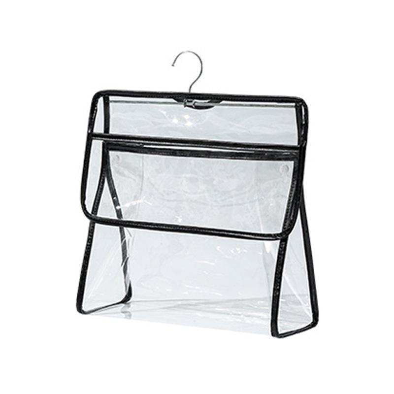 Wall-Mounted Waterproof Large-Capacity Transparent Bathroom Storage Bag