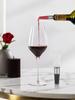 2 IN 1 Wine Decanter Mini Wine Filter Air Intake Bottle Pourer Aerator Fast Decanter Stainless Steel Kitchen Gadgets Universal Portable