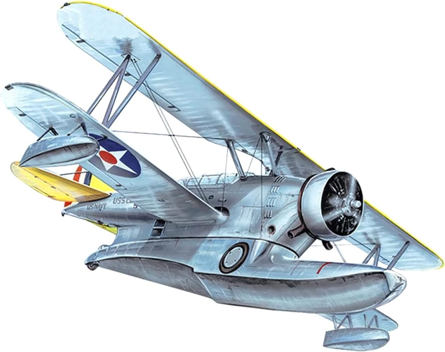 

VALOM 1/72 Scale American Grumman J2F-1 Duck Amphibious Aircraft Early Model Plastic Model Kit CV72112