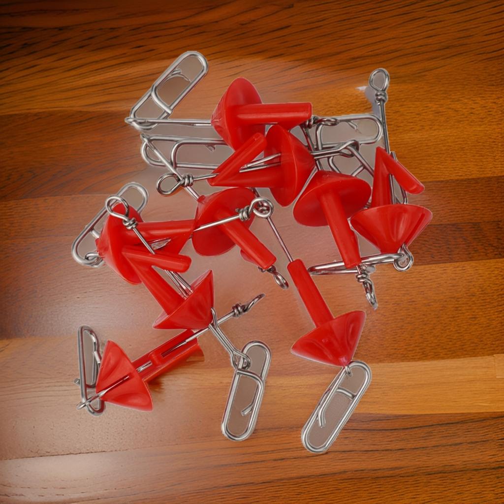 Für Meeresfischerei Fischköderclips Rotes Gerät Einfach