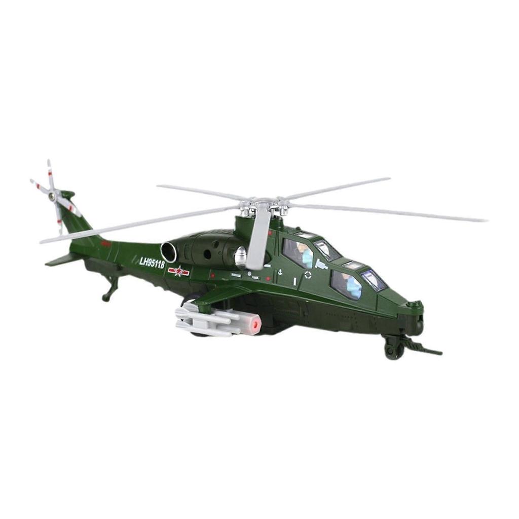 Helikopter Spielzeug mit Lichtern Geräuschen Transportflugzeug, Langlebig, Simulation Schreibtisch