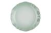 Frill Plate, Water Green, Elegant Frill, Heat-Resistant, Microwave- and Oven-Safe [Official Japanese Product]