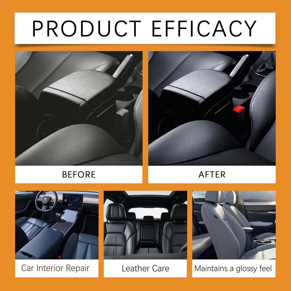Multi-purpose Car Leather Cleaner For Seat And Interior Polishing, Stain Removal, Cleaning, And Daily Maintenance