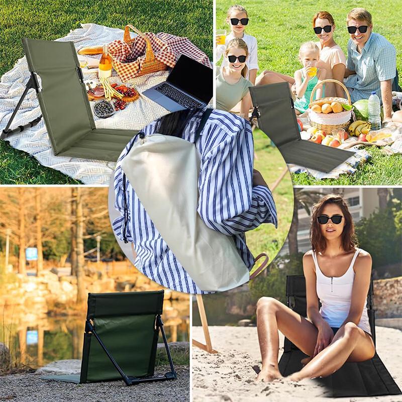 OIMG Outdoor Camping Beach Reclining Chair