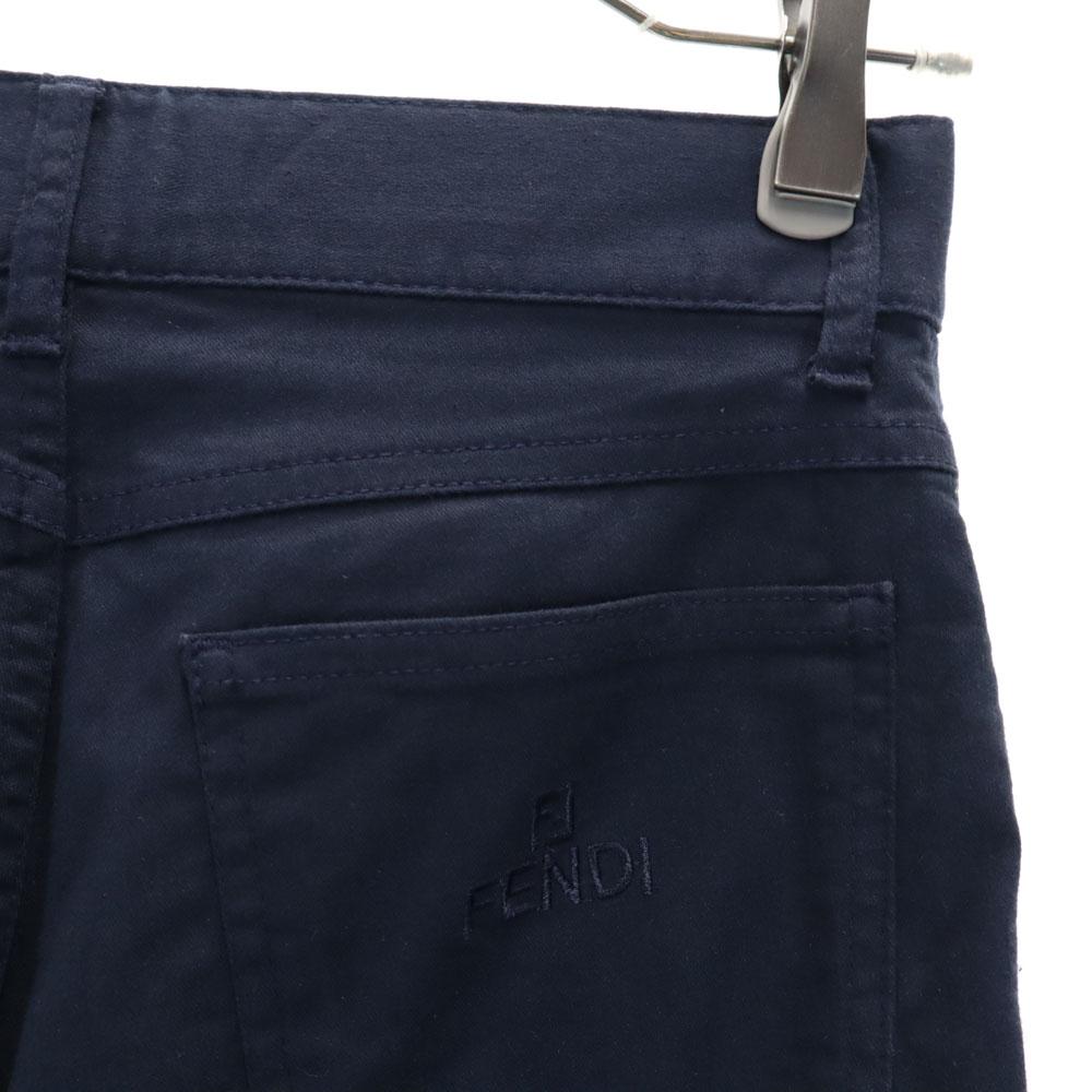 FENDI made in Italy Long pants I 42 Navy system Women Used