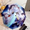 1PC Inuyasha Automatic Umbrella - Suitable Travel Outdoor Portable Umbrella Birthday Gift Daily Essentials