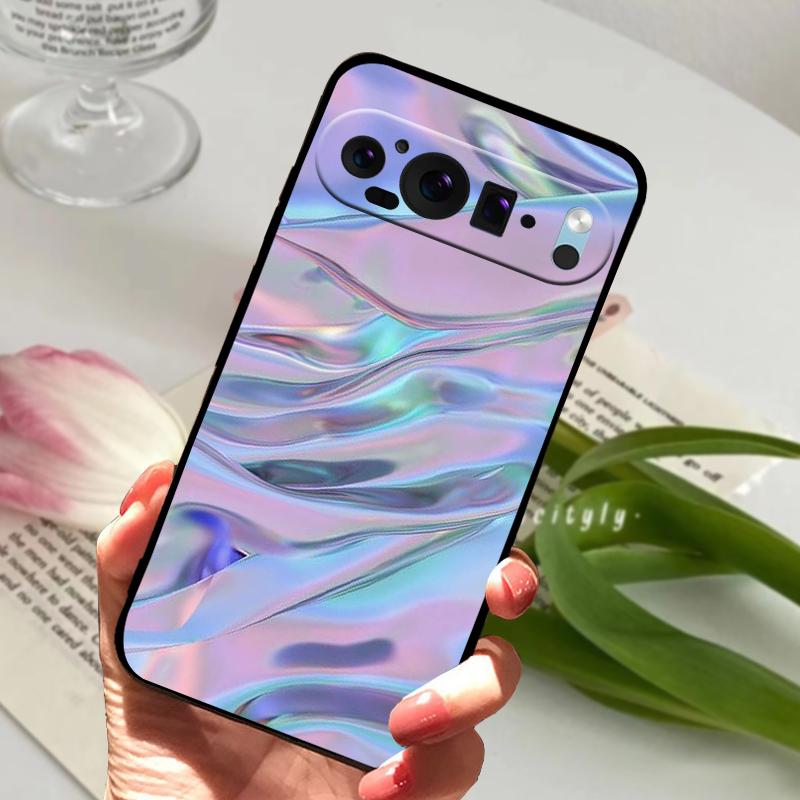 For Google Pixel 9 Pro Case Pixel9 Pro XL Cute Animal Soft Silicone TPU Phone Cover For Google Pixel 9 9a Bumper Fundas Luxury