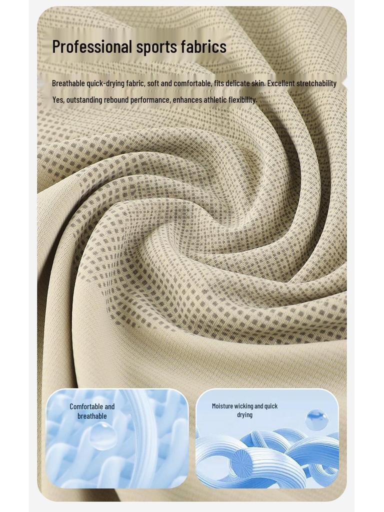 Men's Quick-Dry Sports Hiking Tee: Sweat-Wicking, Crew Neck, Short Sleeve, Digital Print Fitness Top