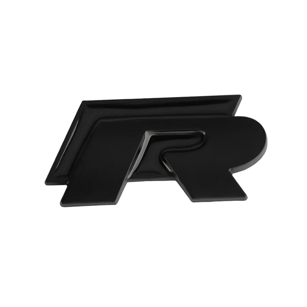 עבור VW פולקסווגן ג'טה MK5 גולף רכב 3D מתכת גוף פגוש סמל מדבקה קישוט תא מטען עבור פולקסווגן R Rline לוגו פאסאט B6