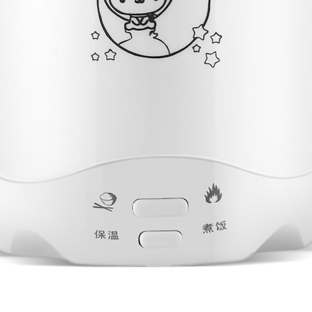 Mini Garnek do Gotowania Ziarna 1,2L, 220V 200W Przenośny Mini Ryżowar - Wysokiej Jakości Stal Nierdzewna, Wielofunkcyjne Gotowanie w Podróży