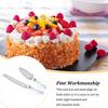 2Pcs Cake Server Divider Spatula Shovel Baking Tool Set Stainless Steel Fondant Pie Wedding Birthday Party Cutlery