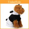 Adorable Panda Costume Pet Outfit In Soft Fleece For Dogs And Cats
