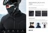 Tesla Balaclava Neck Warmer, Fleece-Lined, Windproof, Thermal, Breathable, Stretchy, Warm, Face Mask for Motorcycle, Cycling, Skiing, Snowboarding,