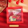 2026 Year Of The Horse Metal Keychain Cartoon Mascot Pony Good Luck Pendant Backpack Hanging Decor New Year Party Gifts