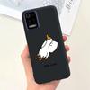 For LG K52 Q52 2020 Phone Case Soft Matte Silicone Capa For LGK52 LGQ52 2020 Funda Goothic Style Cartoon Back Cover Cute Pattern