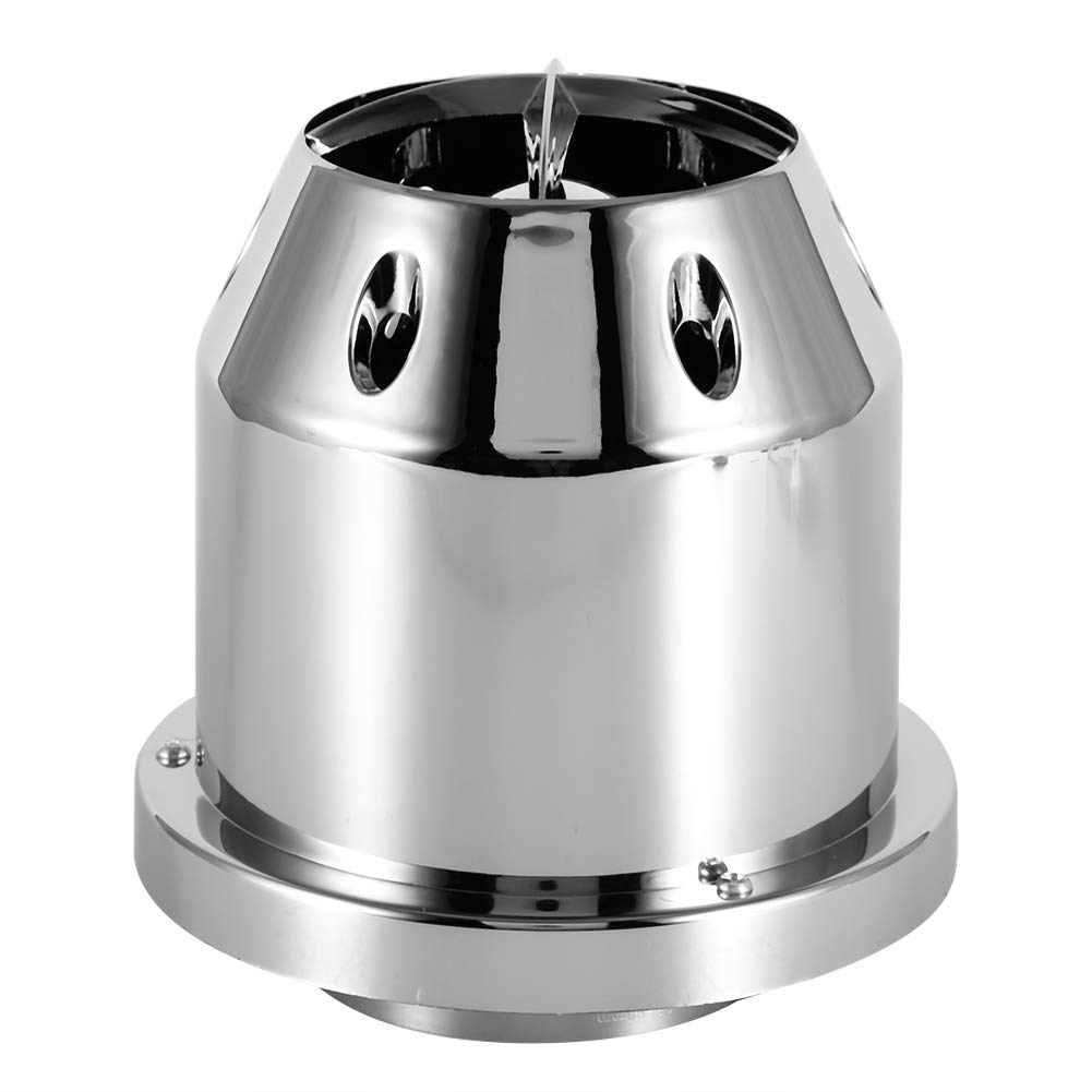 Air Intake Filter, Intake , Air Filter, ABS Material (Silver), High Horsepower, Ash Dust
