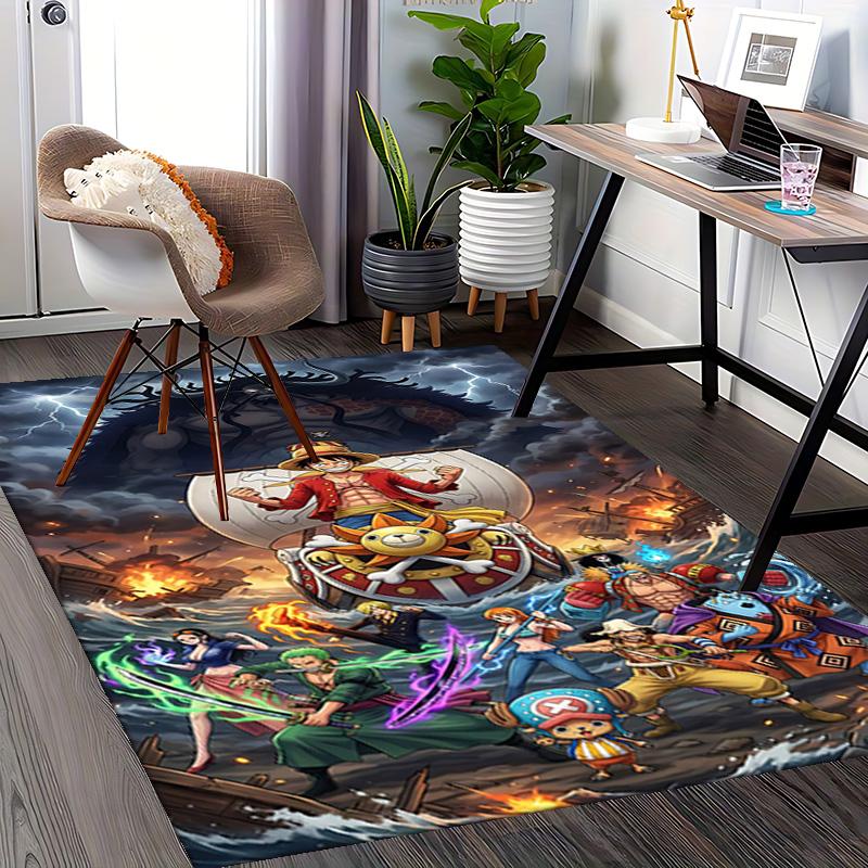 1pc One Piece Adventure Carpet Rug for Bedroom Living Room Decor Sofa Home Game Area Rug Non-slip Floor Mat. D7270148