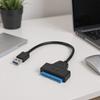 Adaptateur USB 3.0 vers SATA3.0 5Gbps Plug and Play Convertisseur USB vers SATA3.0 Haute Vitesse Adaptateur SATA3.0 vers USB Connexion Disque Dur
